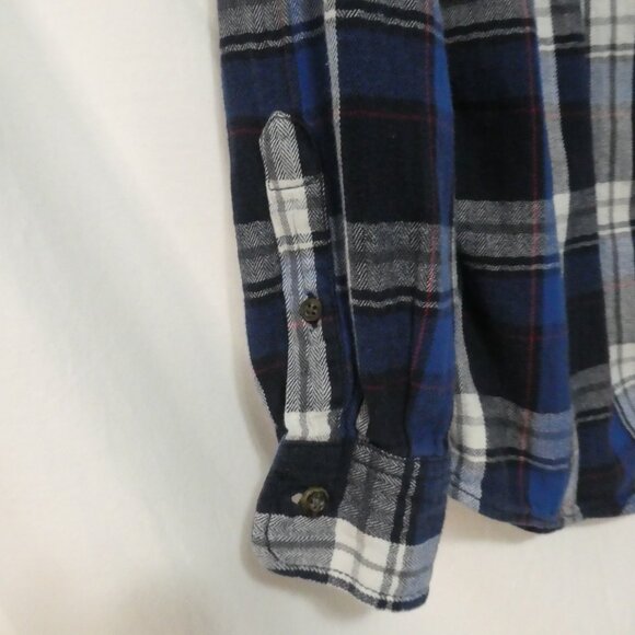 FADED GLORY | medium (38-40) | Casual Plaid Button-Up Long Sleeve Shirt - Picture 8 of 16